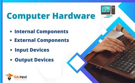 Computer hardware- External hardware and internal hardware