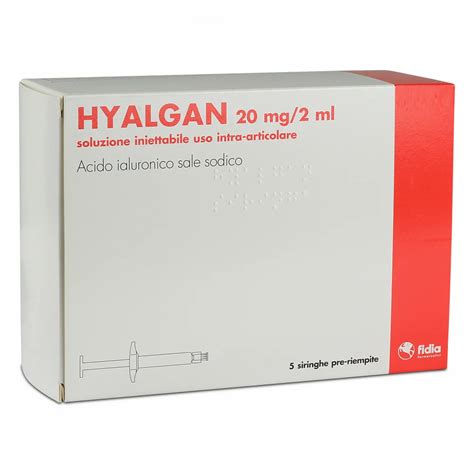 Hyalgan 20 Mg Injection at Rs 1888/vial | Sodium Hyaluronate Injection ...