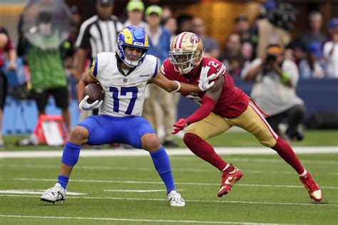 Rams wide receiver Puka Nacua sets NFL single-game rookie record with ...