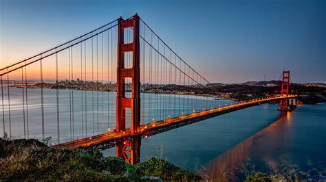 Download San Francisco Seascape Bridge Man Made Golden Gate 4k Ultra HD Wallpaper