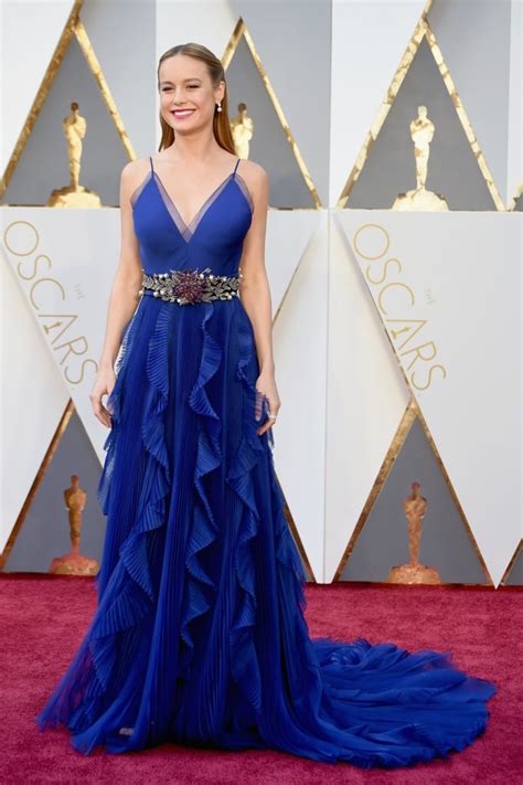 Brie Larson | Oscars Red Carpet Dresses 2016 | POPSUGAR Fashion Photo 18