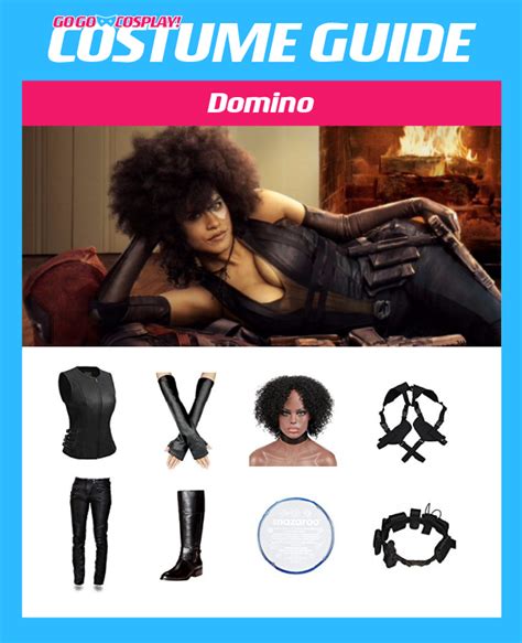 Domino Costume from Deadpool 2 (Zazie Beetz) - DIY Guide for Cosplay