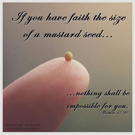 The meaning of faith of a mustard seed – Artofit