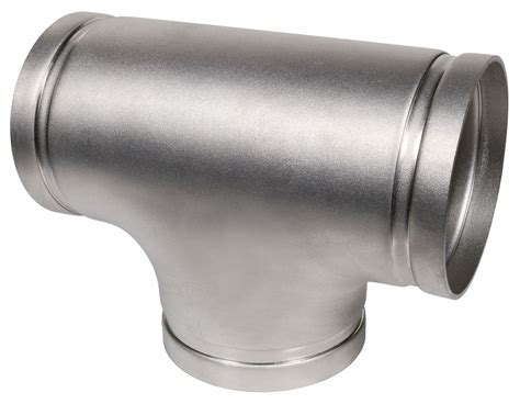 304 Stainless Steel, 4 in x 4 in x 4 in Fitting Pipe Size, Tee - 60XU70|1330007460 - Grainger