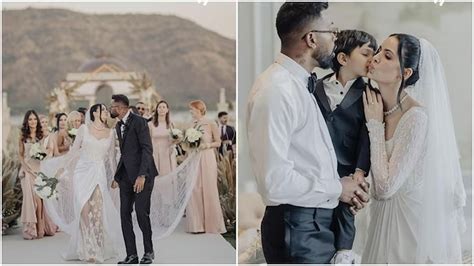 Hardik Pandya, Natasa Stankovic Gets Married In Udaipur, Shares Stunning Photos From Their White ...