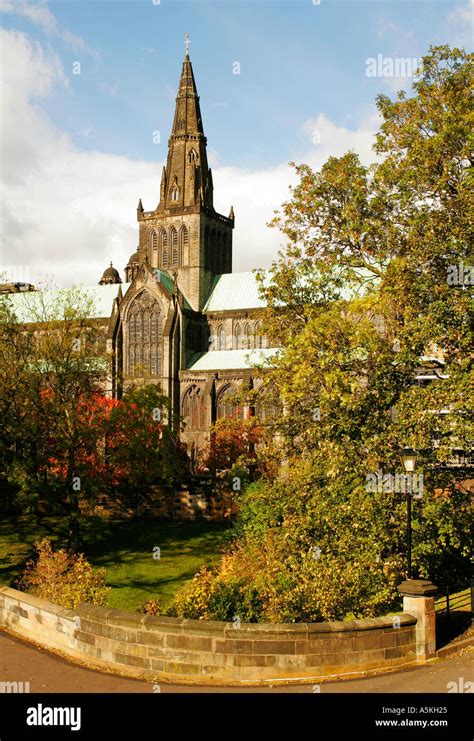 Glasgow Cathedral Glasgow Scotland UK Stock Photo - Alamy