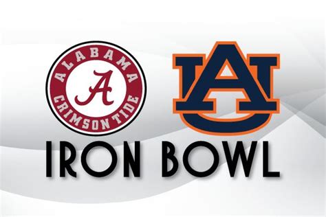 Iron Bowl: Auburn Tigers vs Alabama Crimson Tide | Iron bowl, Alabama ...