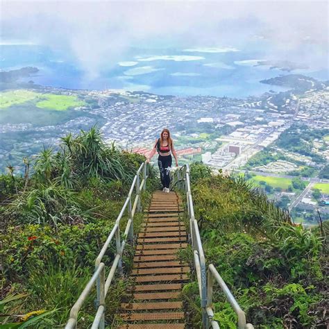 Stairway to Heaven in Kaneohe, Hawaii, OA