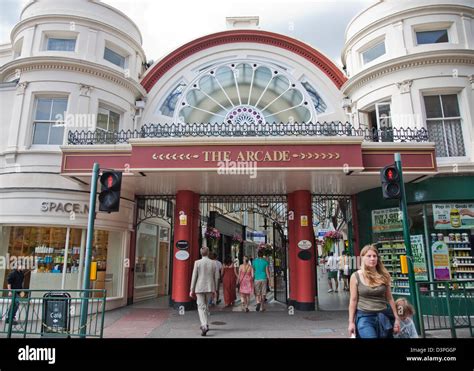 The Arcade, Bournemouth City Centre, Dorset, England, United Kingdom, Europe Stock Photo - Alamy