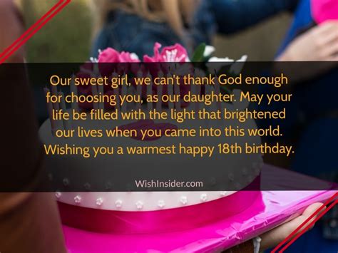 25 Happy 18th Birthday Wishes for Daughter – Wish Insider