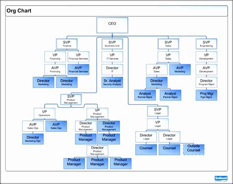 7 Project organization Chart - SampleTemplatess - SampleTemplatess