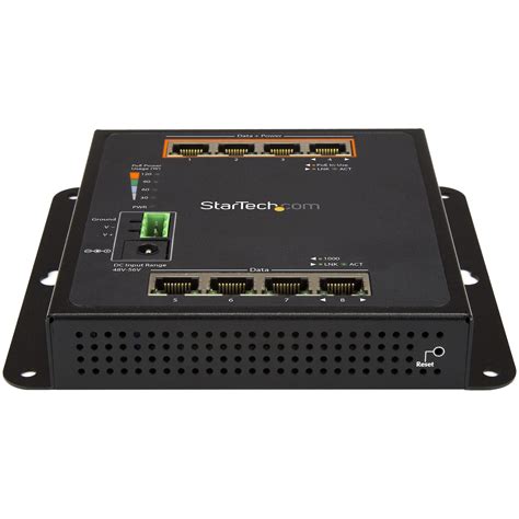 Industrial 8 Port Gigabit PoE Switch – 4 x PoE+ 30W – Power Over ...