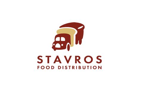 Stavros Food Distribution Logo Design – Logo Cowboy