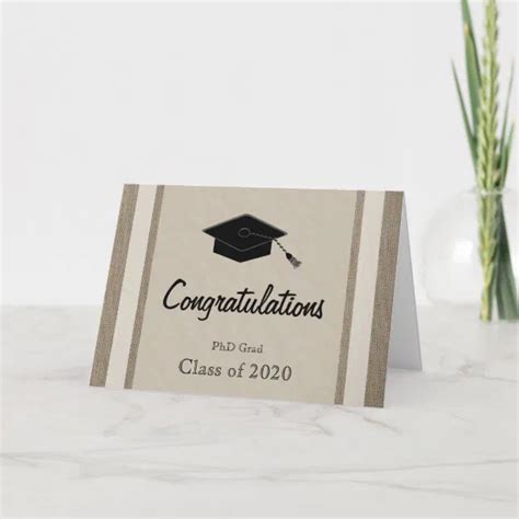 PhD Graduation Card | Zazzle