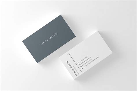 Beautiful Simple Classy Modern Business Card (77586) | Business Cards | Design Bundles