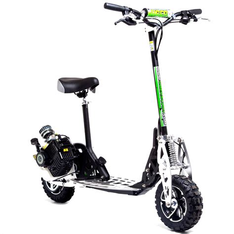 Uber Scoot 2 Speed 50cc Petrol Scooter Big Wheel Off Road Powerboard