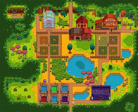 Stardew Valley Forest Farm Layout - This Is My Current Layout Of Forest ...