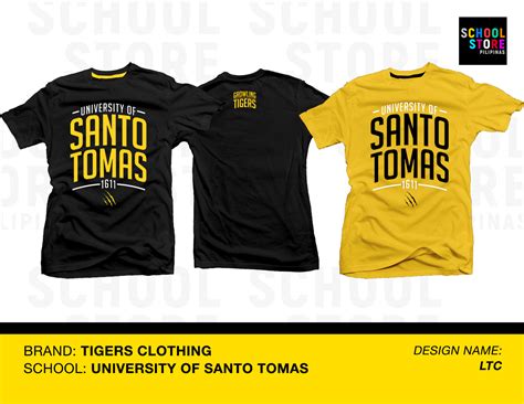 UST Shirt University of Santo Tomas Growling Tigers LTC - TIGERS ...