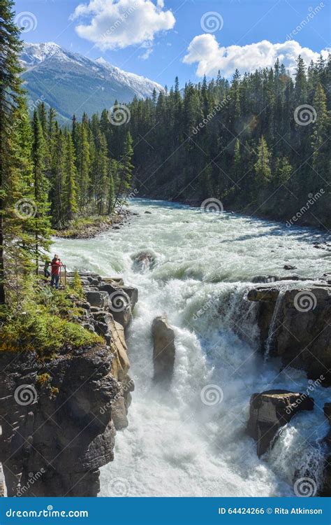 Raging river waterfall stock photo. Image of white, water - 64424266