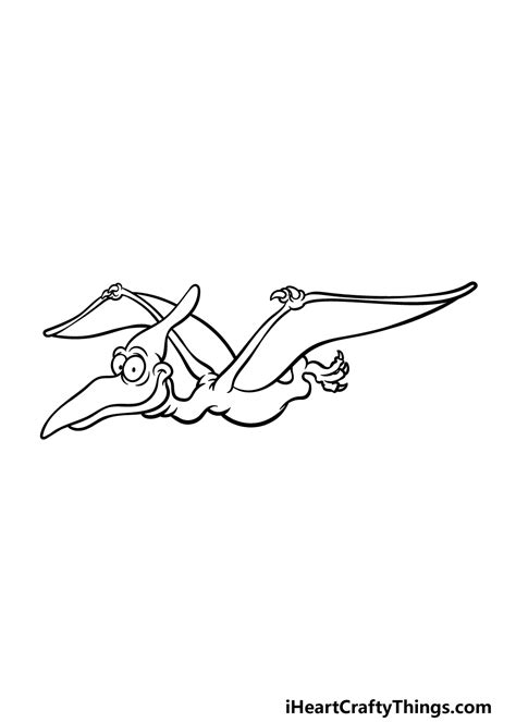 Pterodactyl Drawing