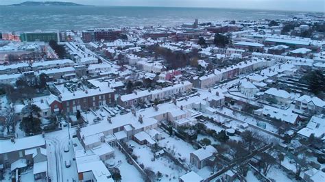 Dublin Snow 2018 by Drone - 4K - YouTube