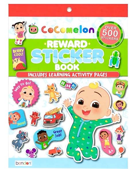 CoComelon Reward Sticker Book, Hobbies & Toys, Books & Magazines, Children's Books on Carousell