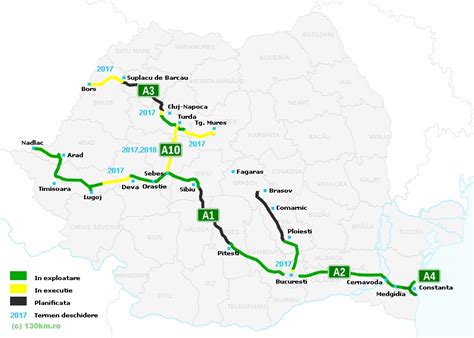 2016 – cel mai groaznic an pentru autostrazi (vezi harta autostrazilor din Romania) | InfoPardoseli