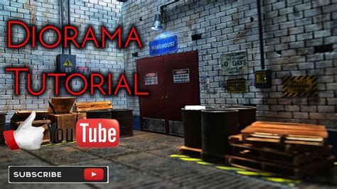 DIORAMA TUTORIAL (WAREHOUSE 1:12 SCALE) - YouTube