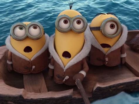 Minions: First look trailer for Despicable Me spin-off sees Kevin, Stuart and Bob head for NYC ...