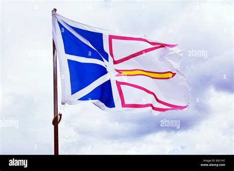 Newfoundland Flag Stock Photos & Newfoundland Flag Stock Images - Alamy