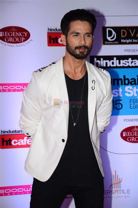 Shahid Kapoor at HT Mumbai's Most Stylish Awards 2015 in Mumbai on 26th March 2015 / Shahid ...