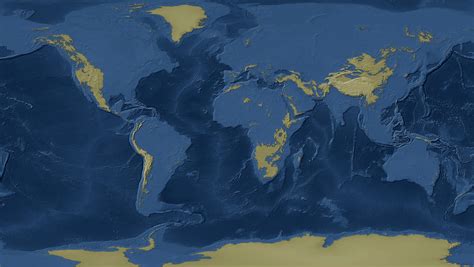 What does Earth look like with 1000 meters of sea-level rise or drop ...