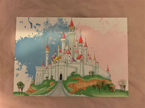 Disney Sleeping Beauty King Stefan's Castle Disney Art Illustration ...