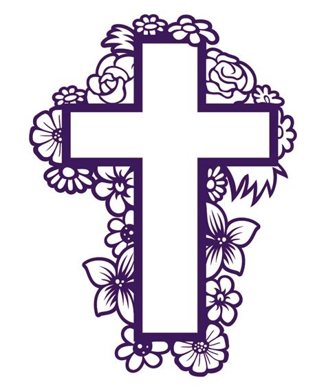 Free Easter Cross Silhouette, Download Free Easter Cross Silhouette png ...