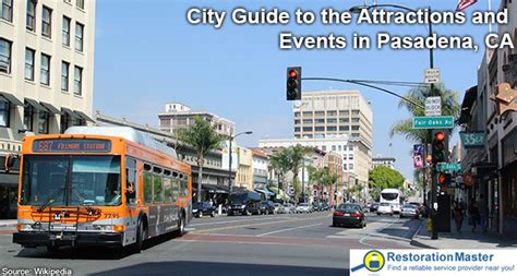 City Guide to the Attractions and Events in Pasadena, CA