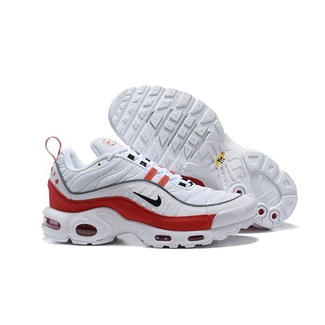 Nike Air Max TN 98 Plus Zapatos Hombres - Blanco Rojo