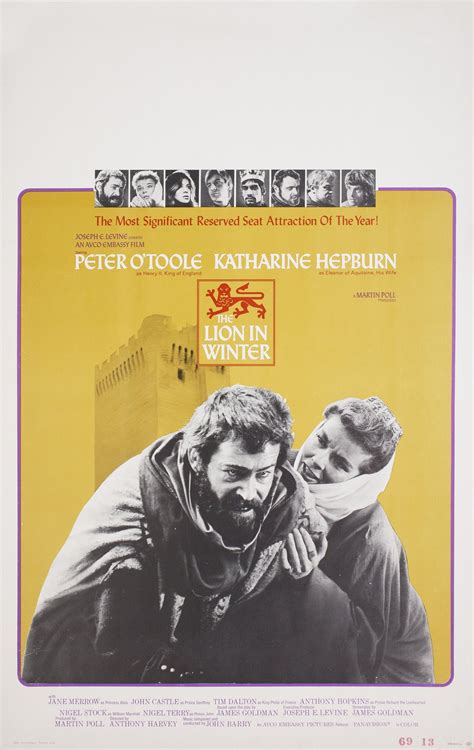 The Lion in Winter 1968 U.S. Window Card Poster - Posteritati Movie Poster Gallery