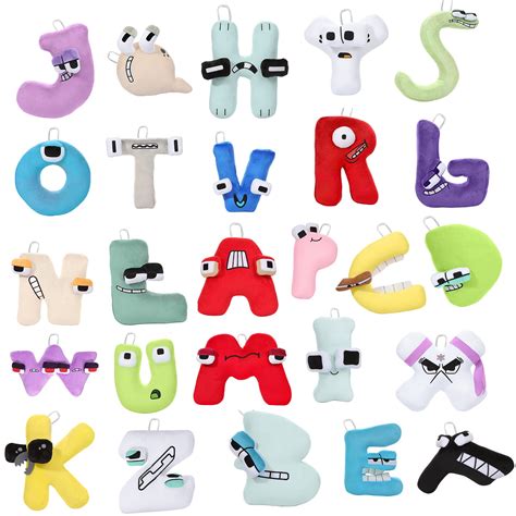 Alphabet Lore Plush,Alphabet Lore Plush Animal Toys,Fun Stuffed Alphabet Lore Plush Figure ...