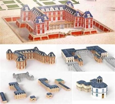 Palace Of Versailles Paper Model - by Versailles 3D - O Palácio De ...