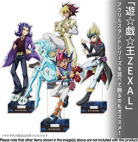 Yu-Gi-Oh ZEXAL: Yuma Tsukumo & Astral Acrylic Stand (Large) Fighting ...