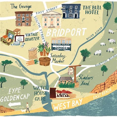 Bridport Caravan Park Map