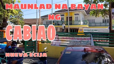 MAUNLAD NA BAYAN NG CABIAO NUEVA ECIJA - YouTube