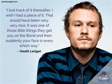 Quotes - Famous 500+ Quotes By Heath Ledger | Words Are God