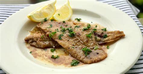 Sole Meuniere with Lemon and Browned Butter