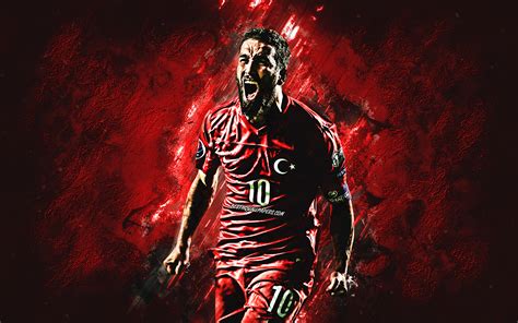 Arda Turan, Goal, Red Stone, Turkey National Team, - Illustration ...