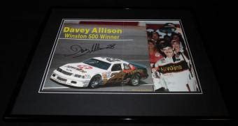 Davey Allison Racing Memorabilia, Signed & Autographed