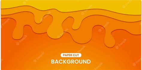 Premium Vector | Paper cut gradient abstract background