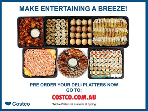 Costco Party Platters Order Form 4 Important Facts That You Should Know ...