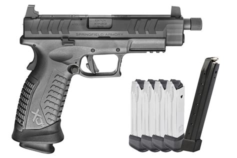 Springfield XDM Elite 9mm 4.5 OSP Gear Up Package with Six Magazines ...