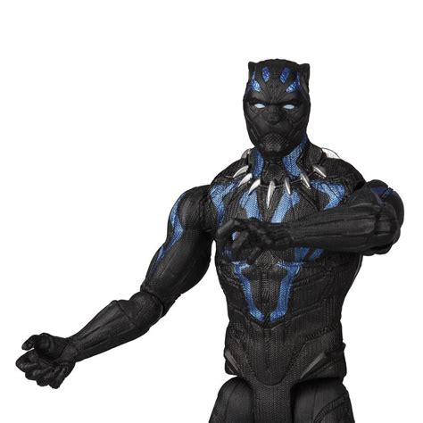 Marvel Black Panther 6-inch Vibranium Suit Black Panther | Marvel